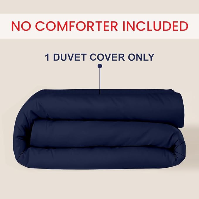 Kotton Culture 1 Pc Duvet Cover Queen Size/Full Size-100% Egyptian Cotton 600 - Image 2