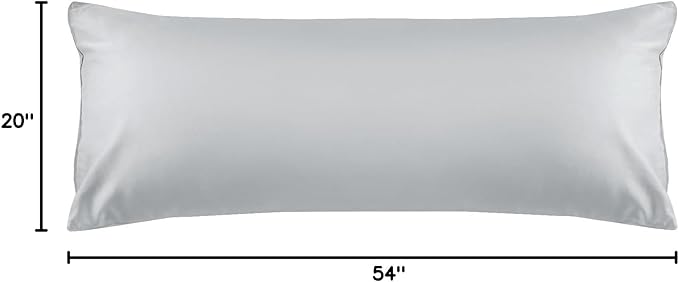 Warmstar Cotton Body Pillow Cover 1 Pack, 600 Thread Count Body Pillow case - Image 8