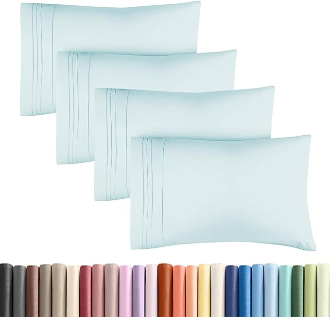King Standard Pillow Cases Set of 4 by CGKUnlimited