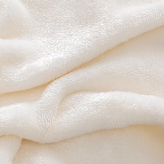 BEDELITE Flannel Sheets Full Size White - Image 6