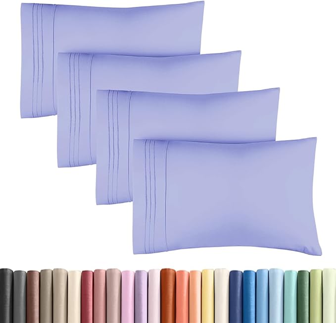 Standard Pillow Cases Set of 4 by CGKUnlimited
