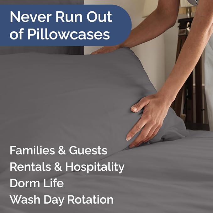 Queen Pillow Cases Set of 10 - Image 5