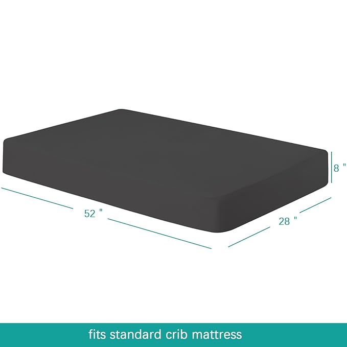 Biloban Crib Sheets Fitted, 2 Pack Crib Sheet Fits - Image 5