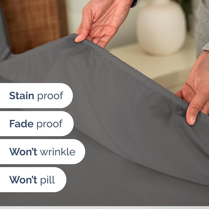 Bulk Case Pack of 20 Fitted Sheets - Image 8