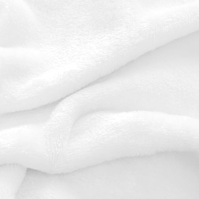 BEDELITE Flannel Sheets King Size Bright White - Image 6
