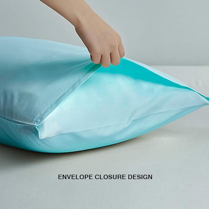 FLXXIE Pillow Cases Queen, Soft Microfiber Pillow Covers - Image 3