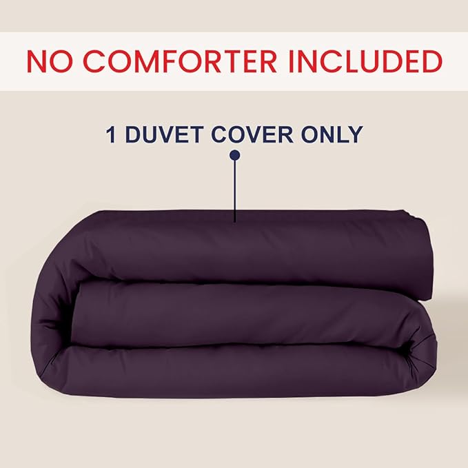 Kotton Culture 1 Pc Twin Size Duvet Cover Only -100% Egyptian Cotton 600 Thread - Image 2