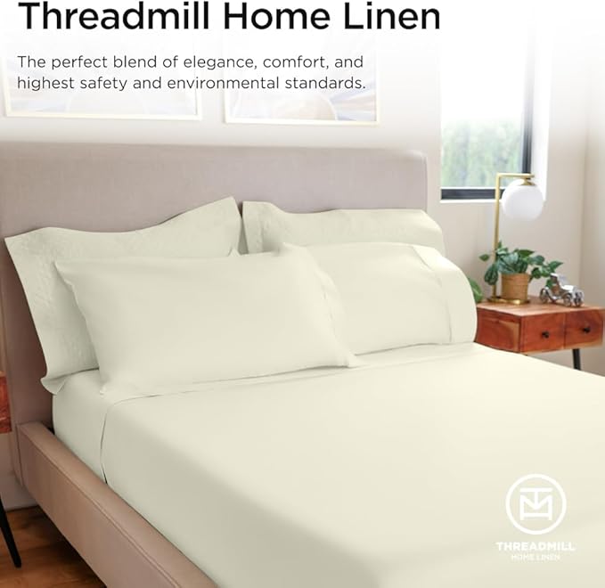 Threadmill Luxury 800 Thread Count Full Size 100% Cotton Sheets - Image 8