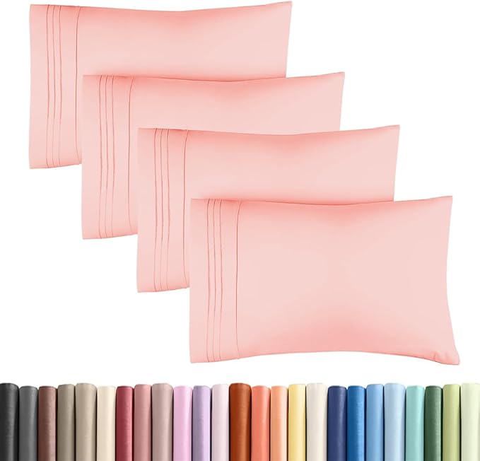 Standard Pillow Cases Set of 4 by CGKUnlimited