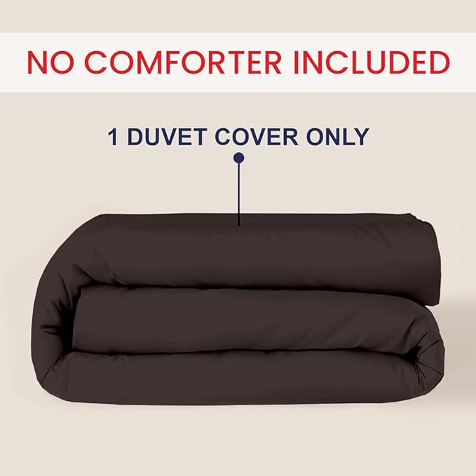 Kotton Culture 1 Pc Duvet Cover King Size-100% Egyptian Cotton 600 Thread Count - Image 2