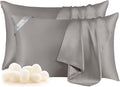 THXSILK Set of 2 100% Natural Mulberry Silk Pillowcase by THXSILK