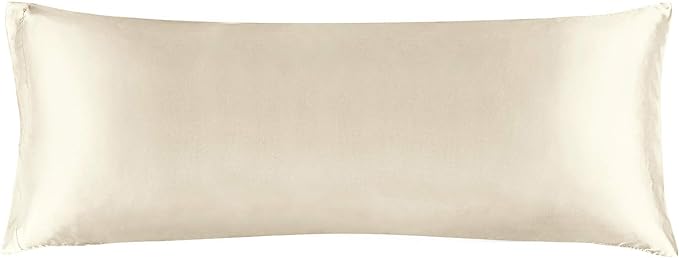 BEDELITE Satin Body Pillow Cover, Super Soft and Cooling Body Pillow Pillowcase by BEDELITE