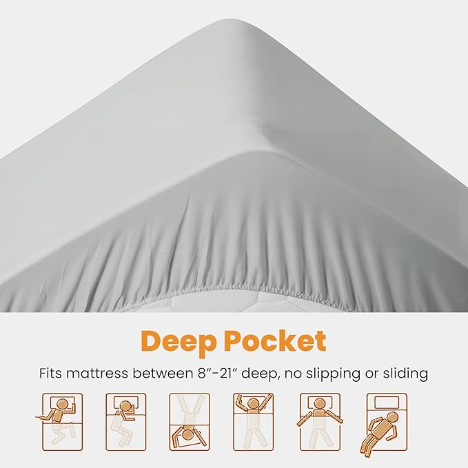 MATBEBY Twin Size Mattress Pad - Image 4