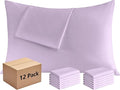 Pillowcases Standard 12 Pack, 20x26 Pillow Cases by Culve