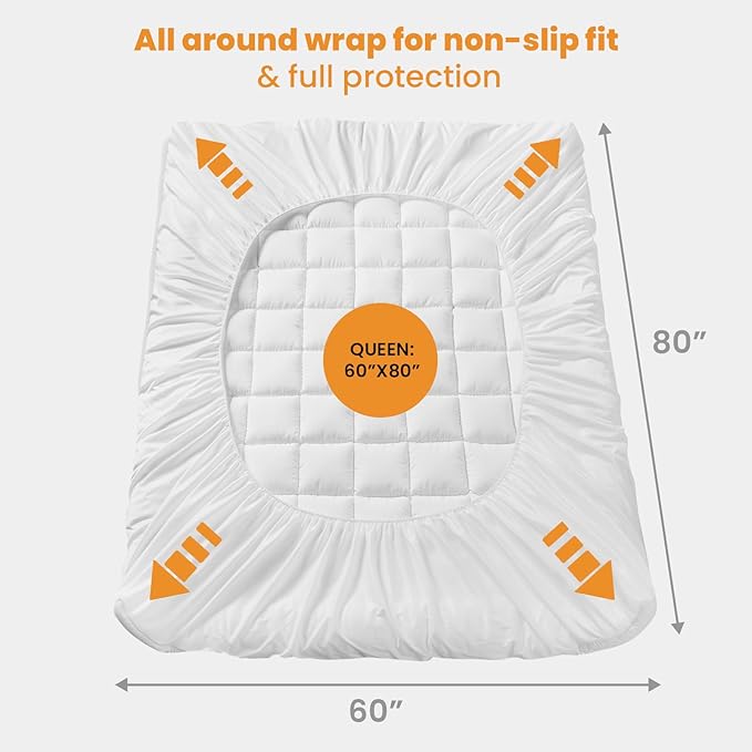 MATBEBY Queen Size Mattress Pad - Image 5