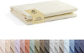 Linen Home 100% Cotton Percale 1 Flat Sheet, Twin Size by LINENHOME