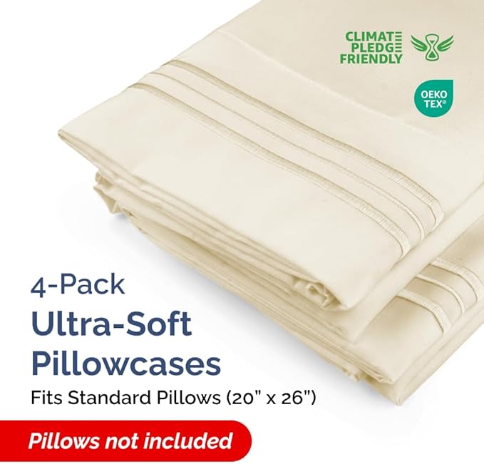 Standard Pillow Cases Set of 4 - Image 2