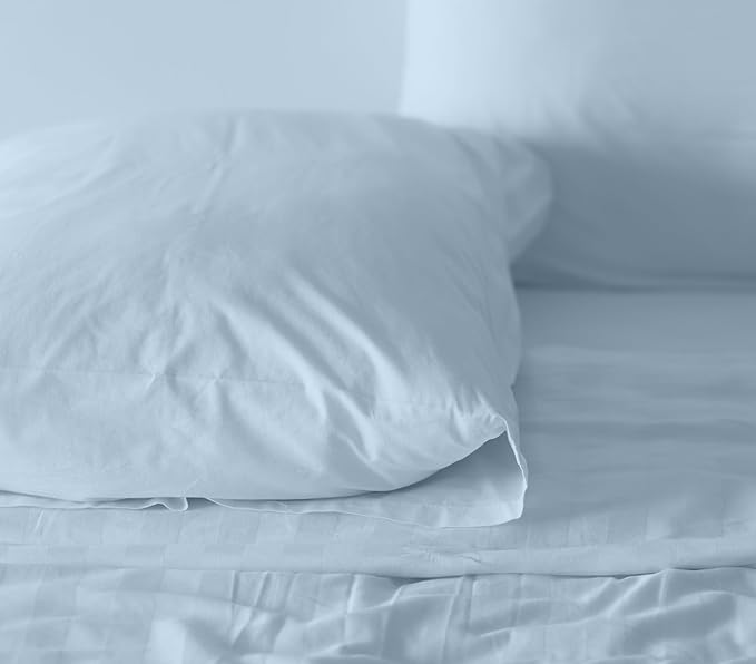 RUVANTI 100% Cotton Sheets – Twin XL Size Percale Bedding, Cooling & Breathable - Image 8
