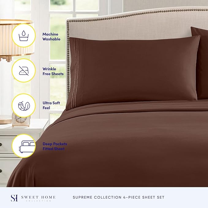 RV Queen Bed Sheets - Image 2