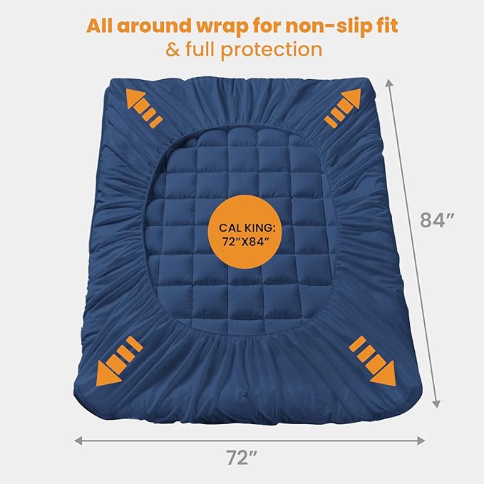 MATBEBY California King Mattress Pad - Image 5