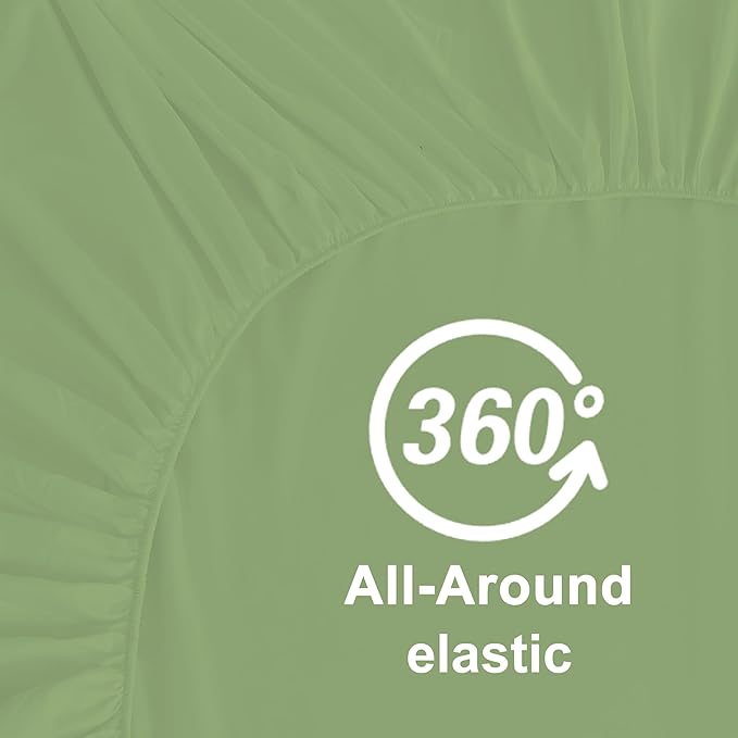 Hotella 100% Microfiber 39"x80" Twin XL Fitted Sheet Only, Hotel Quality Stay - Image 5