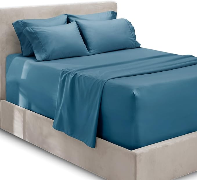 Hearth & Harbor Extra Deep Pocket Queen Sheets Sets by HearthHarbor