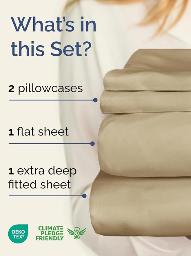 Extra Deep Cal King Sheet Set - Image 2