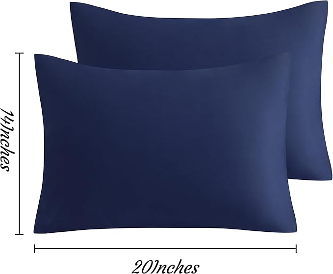 NTBAY Toddler Pillow Cases Set of 2, 2 Pack Brushed Microfiber 14x20 Pillow - Image 9