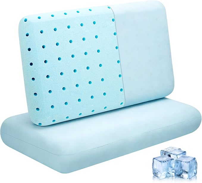 Sycoodeal Cooling Memory Foam Pillow Standard Size by SYCOODEAL