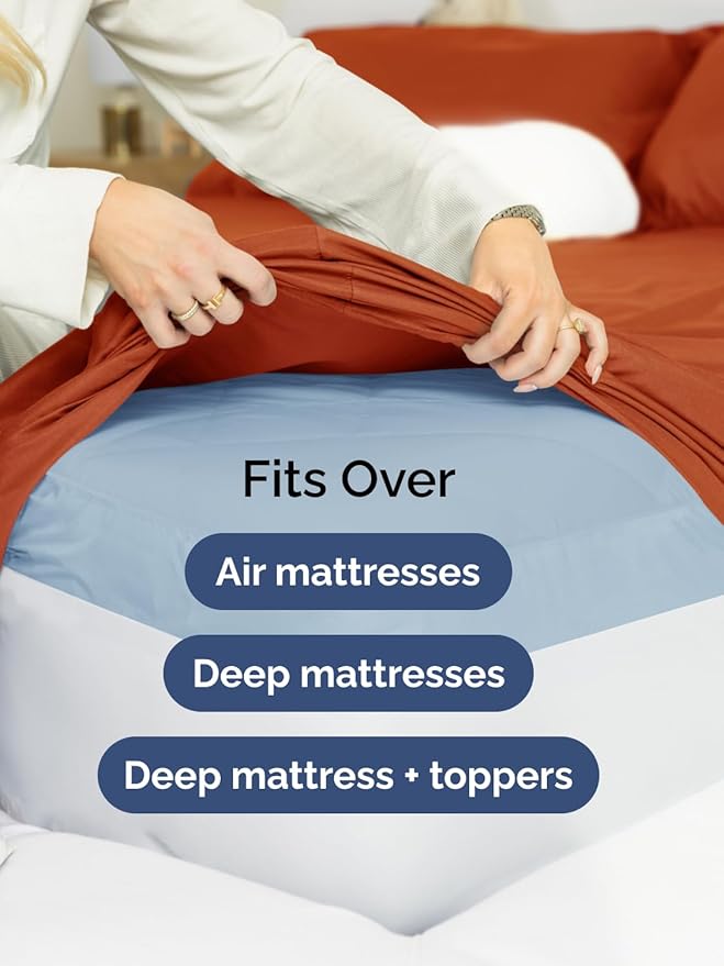 Extra Deep Twin Sheet Set - Image 6