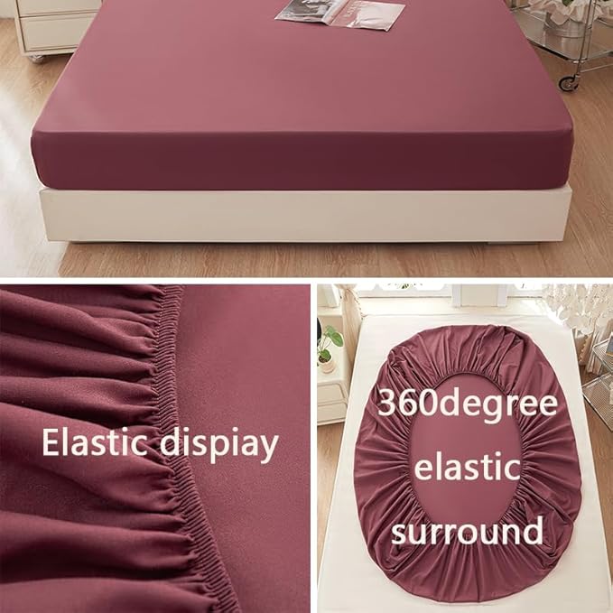 Bedding TwinXL Size Fitted Sheet Only - Image 4