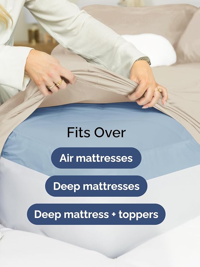 Extra Deep Split King Sheet Set - Image 6