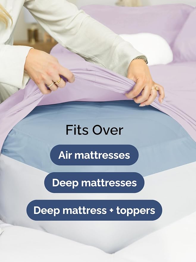 Extra Deep Cal King Fitted Sheet - Image 6