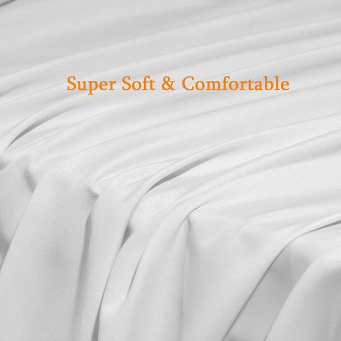 SONORO KATE Bed Sheet Set Super Soft Microfiber 1800 Thread Count Luxury - Image 6