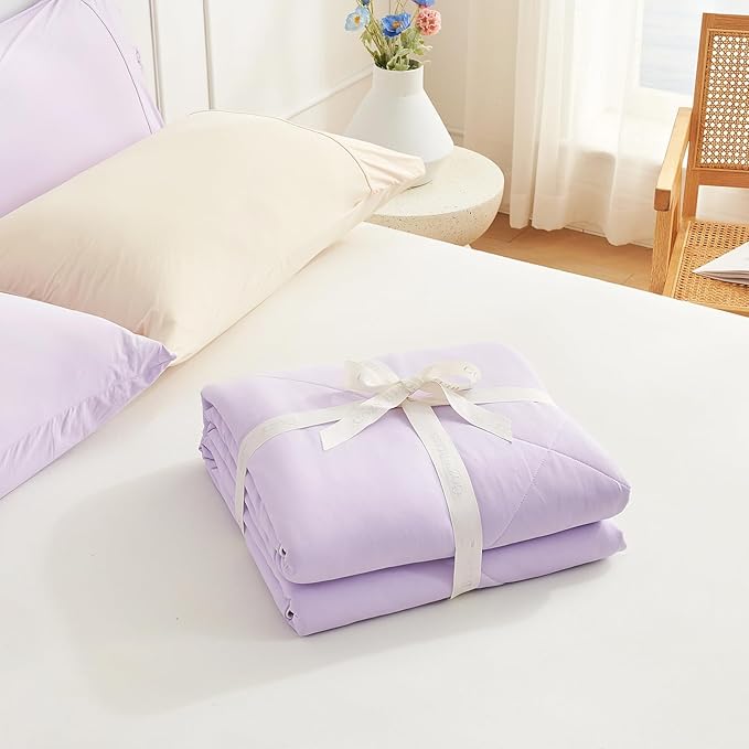 Cozy Bliss Cooling Comforter King XL Size, Cooling Blankets - Image 8