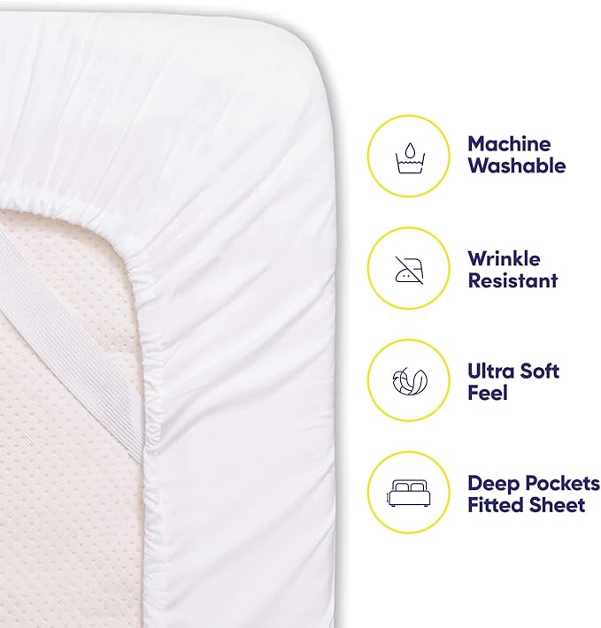 Sweet Home Collection 6 Piece 1500 Supreme Collection Brushed Microfiber Deep - Image 3