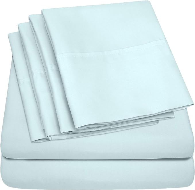 Queen Sheets Aqua by SweetHomeCollection