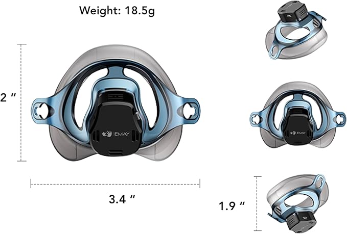 EMAY Sleep Breathing Monitor for Airflow Tracking | Record Breathing - Image 7