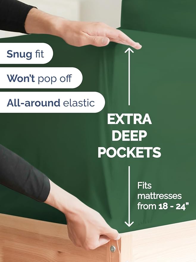 Extra Deep Split King Sheet Set - Image 3