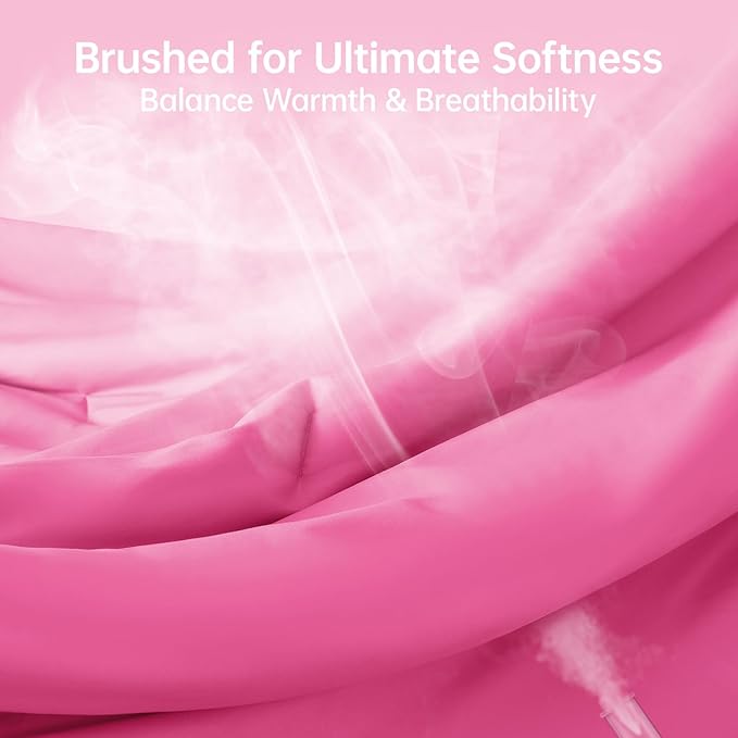 MUXHOMO King Size Comforter Set, All Season Ultra Soft Down Alternative Bedding - Image 3