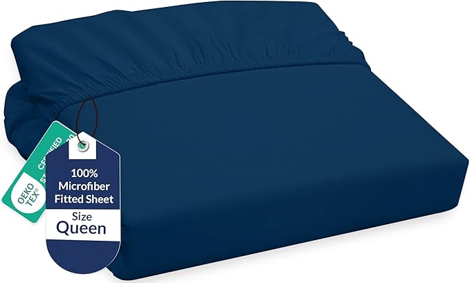 Royale Linens Fitted Sheet Queen by ROYALELINENS
