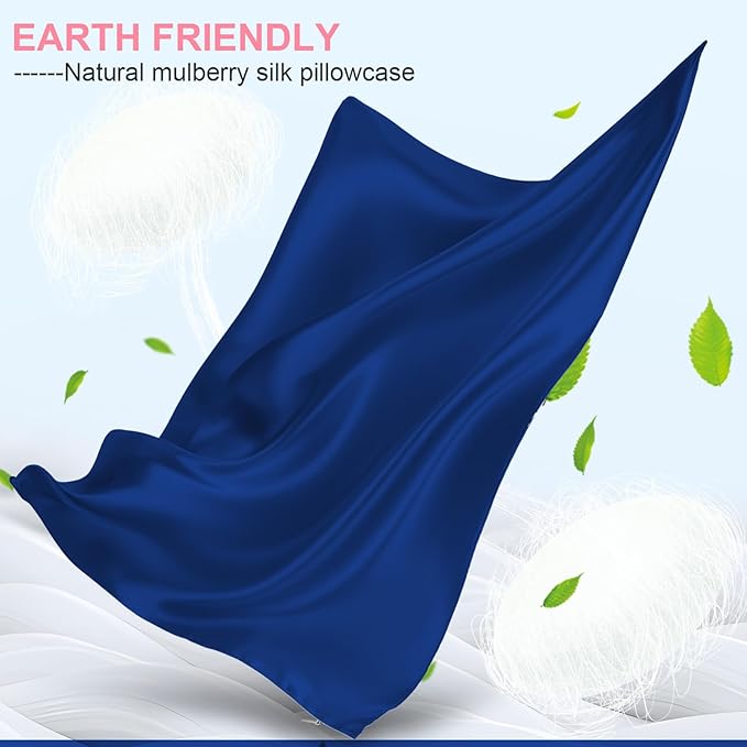 Silk Pillow Cases 2 Pack King Size - Image 2