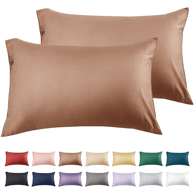 Warmstar Cotton Pillow Cases King Size Set of 2, 600 Thread Count Pillowcases by Warmstar