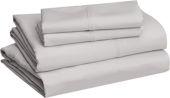 Amazon Basics Lightweight Super Soft, Breathable, Wrinkle-Free, Brushed - Image 2