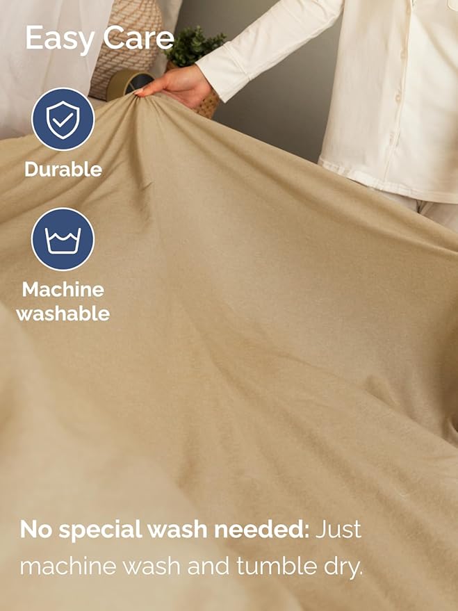Extra Deep Full Fitted Sheet - Image 5