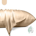 100% Mulberry Silk Pillowcase 2 Pack, Queen Size Silk Pillow Cases by Unknown