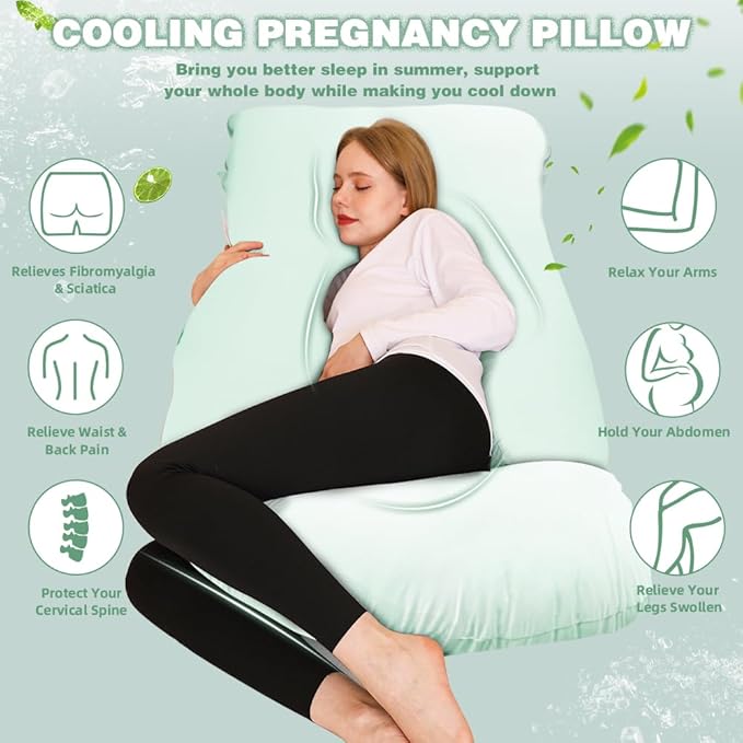 Chilling Home Pregnancy Pillow, Cooling Pregnancy Pillows - Image 2