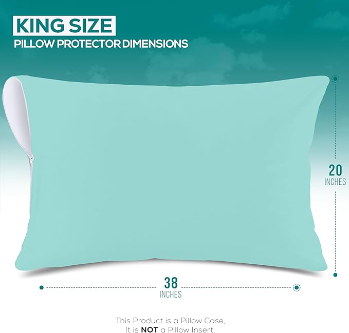 Utopia Bedding Premium 100% Waterproof Pillow Protectors - Image 2