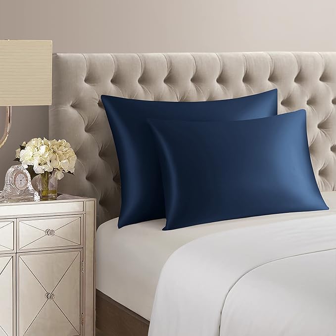 DISANGNI Silk Indulgence Set: Premium 22 Momme Mulberry Silk Pillowcase & Eye - Image 3