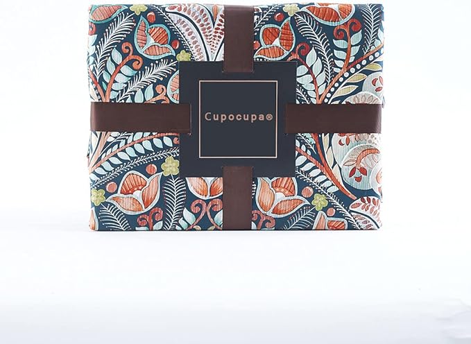 Cupocupa Queen Duvet Cover Set, Modern Industrial Luxury Bedding - Image 6